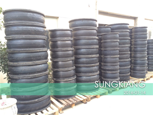 Shanghai Songjiang Group Custom-Designed DN1000 Flange Rubber Expansion Joint Ready for Shipment