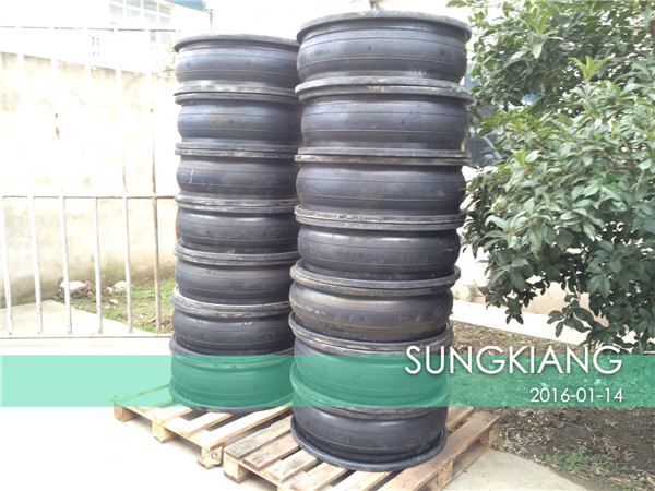 Shanghai Songjiang Group Custom-Designed DN1000 Flange Rubber Expansion Joint Ready for Shipment