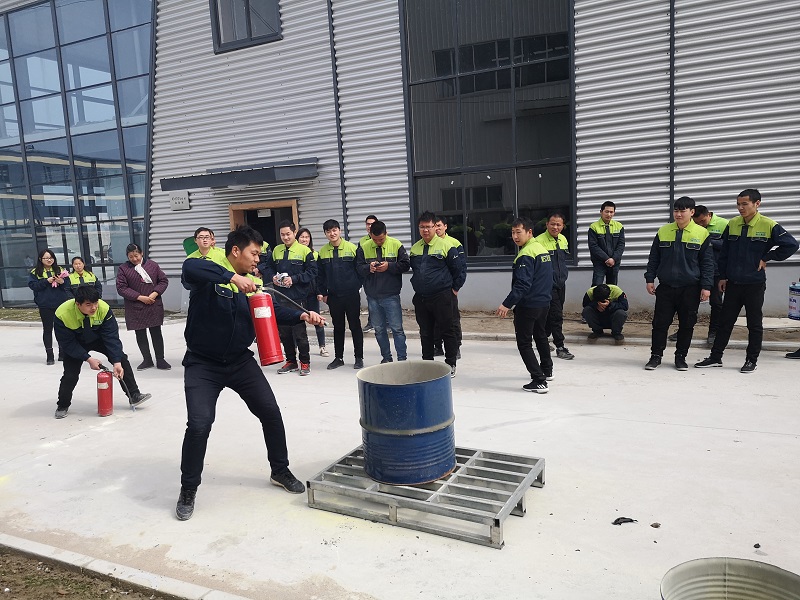 [Fire Safety] Songjiang Group Nantong Factory's First Fire Drill in 2019