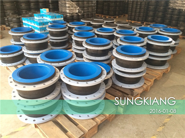 Shanghai Songjiang Vacuum Negative Pressure Rubber Expansion Joint For UAE
