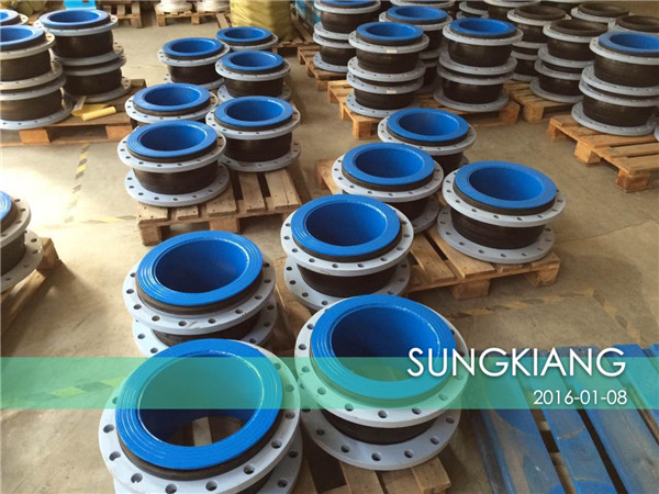 Shanghai Songjiang Vacuum Negative Pressure Rubber Expansion Joint For UAE