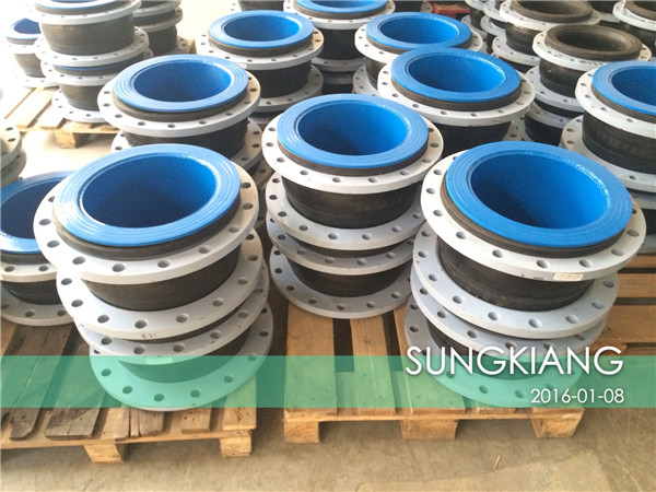 Shanghai Songjiang Vacuum Negative Pressure Rubber Expansion Joint For UAE