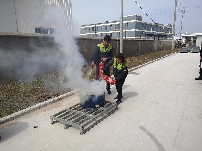 [Fire Safety] Songjiang Group Nantong Factory's First Fire Drill in 2019