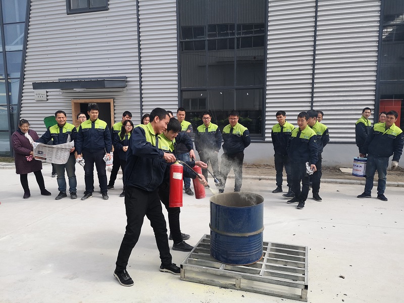 [Fire Safety] Songjiang Group Nantong Factory's First Fire Drill in 2019