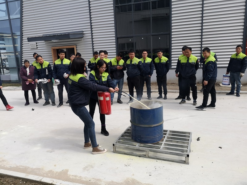 [Fire Safety] Songjiang Group Nantong Factory's First Fire Drill in 2019